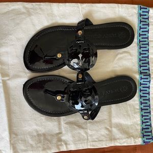 Tory Burch | Miller Sandal - Patent Leather Black
